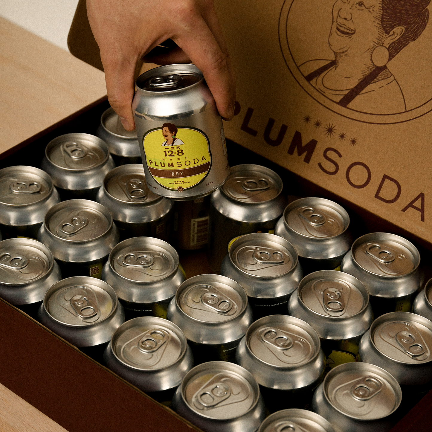 DRY PLUM SODA (24 STUBBY LADIES)