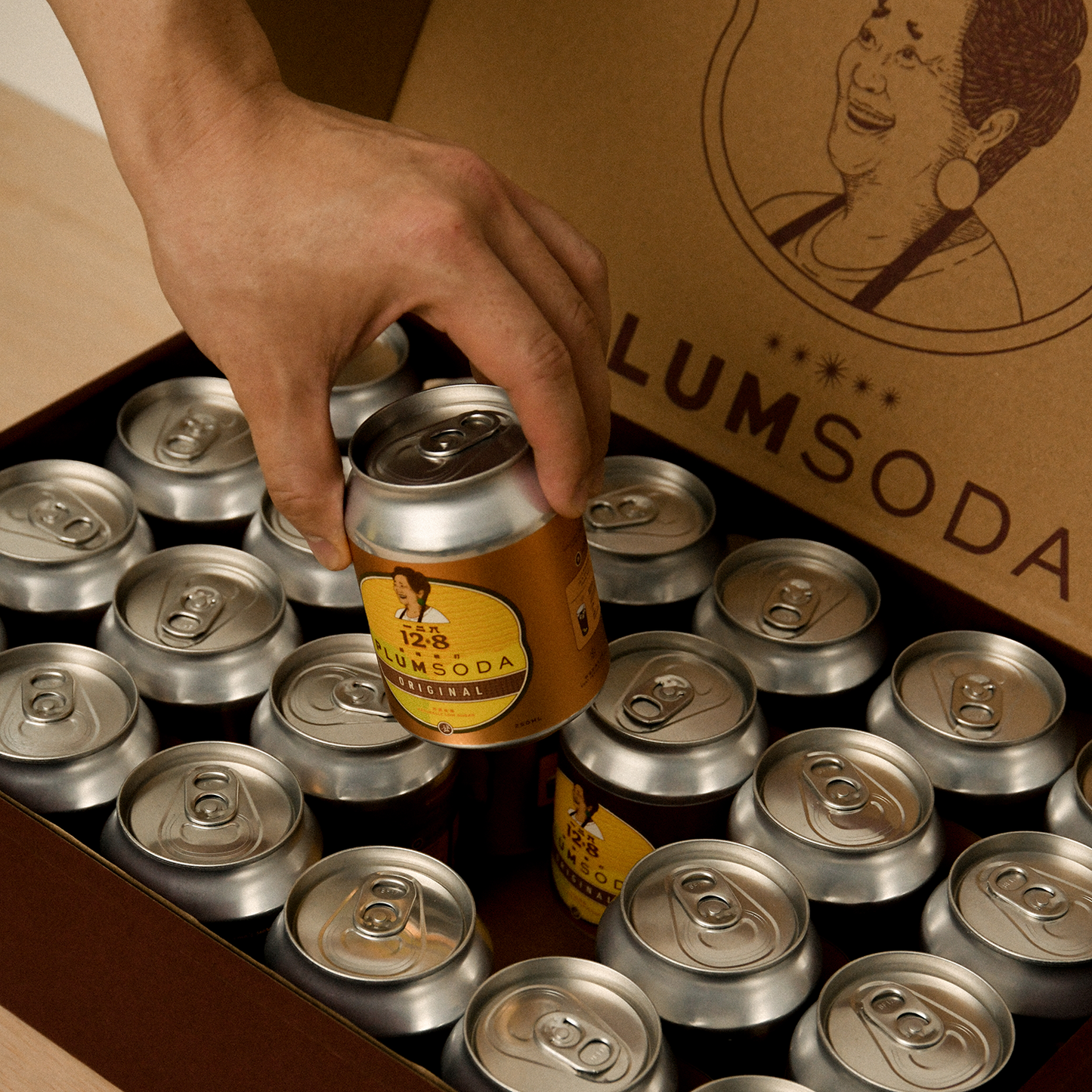 ORIGINAL PLUM SODA (24 STUBBY LADIES)