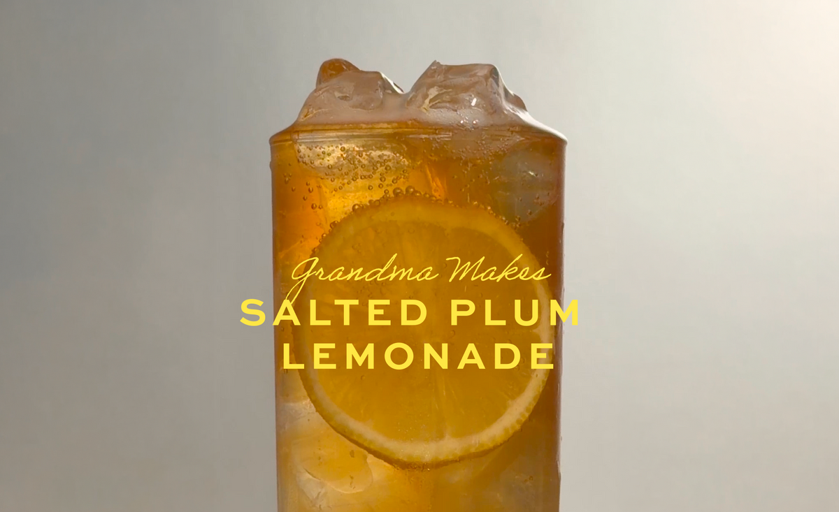 Salted Plum Lemonade